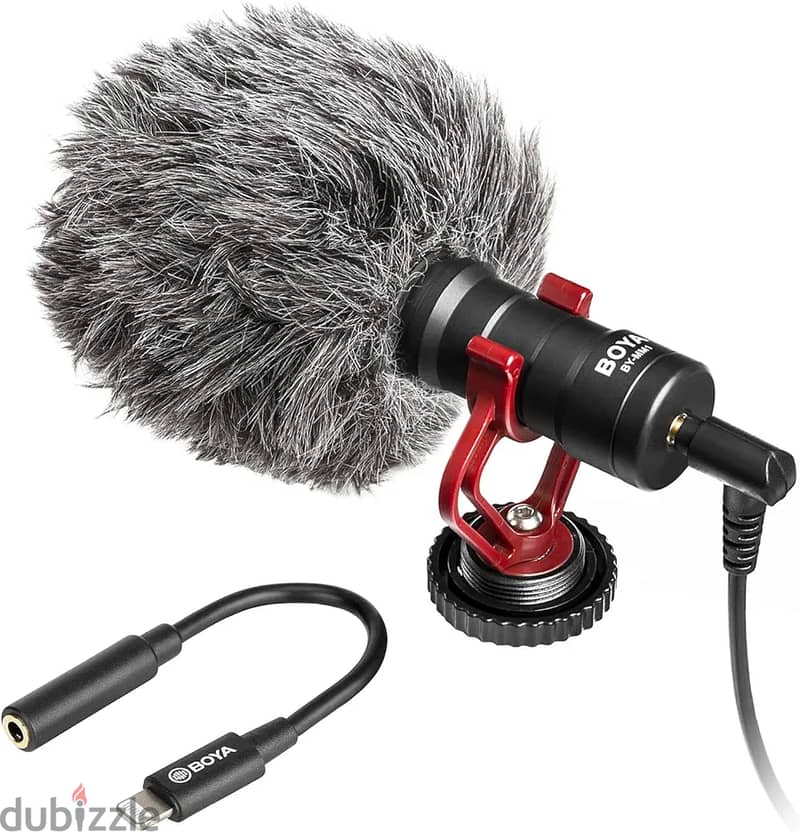 Mic Boya MM1 original with accessories مايك بويا أصلي و اكسسوارات 2