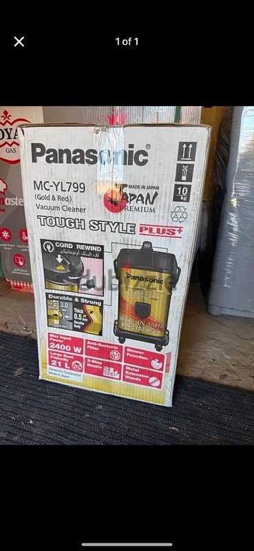 panasonic vacuum cleaner 21L 2400 watt