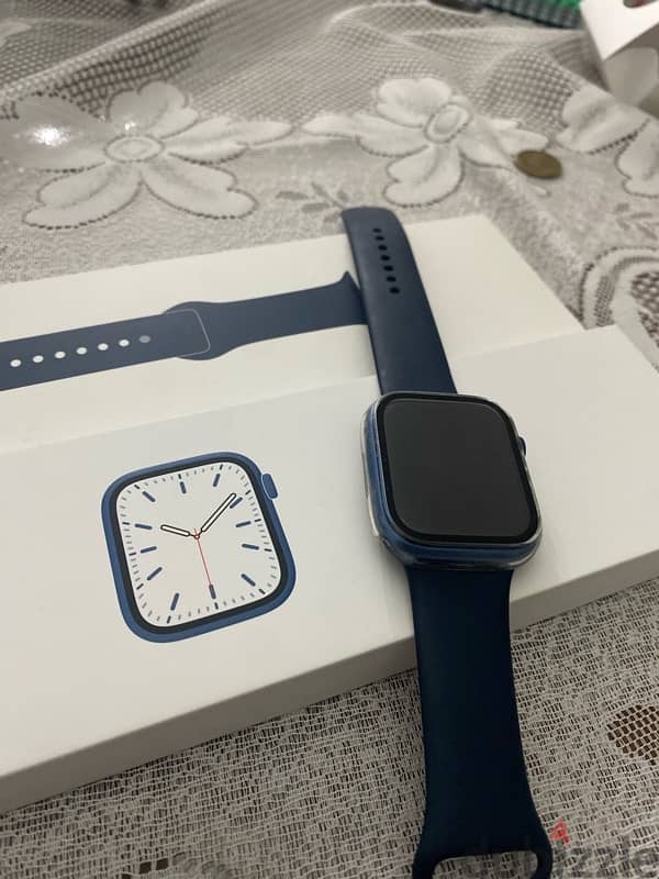 Apple Watch Series 7 45MM Blue 1