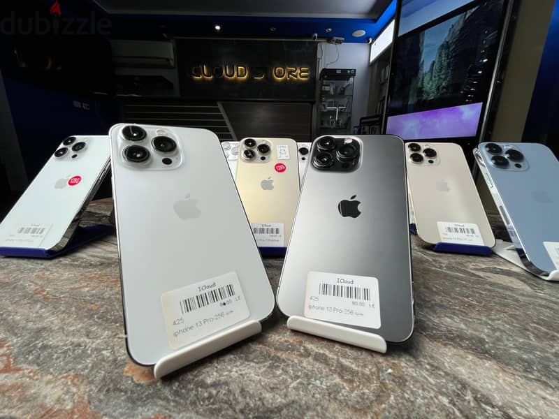 عروض اليوم علي " iphone 13 pro " بمساحات مختلفه " بضمان وفاتوره مبايعه 0