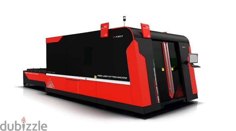 ماكينة فايبر ليزر لتقطيع المعادن 1