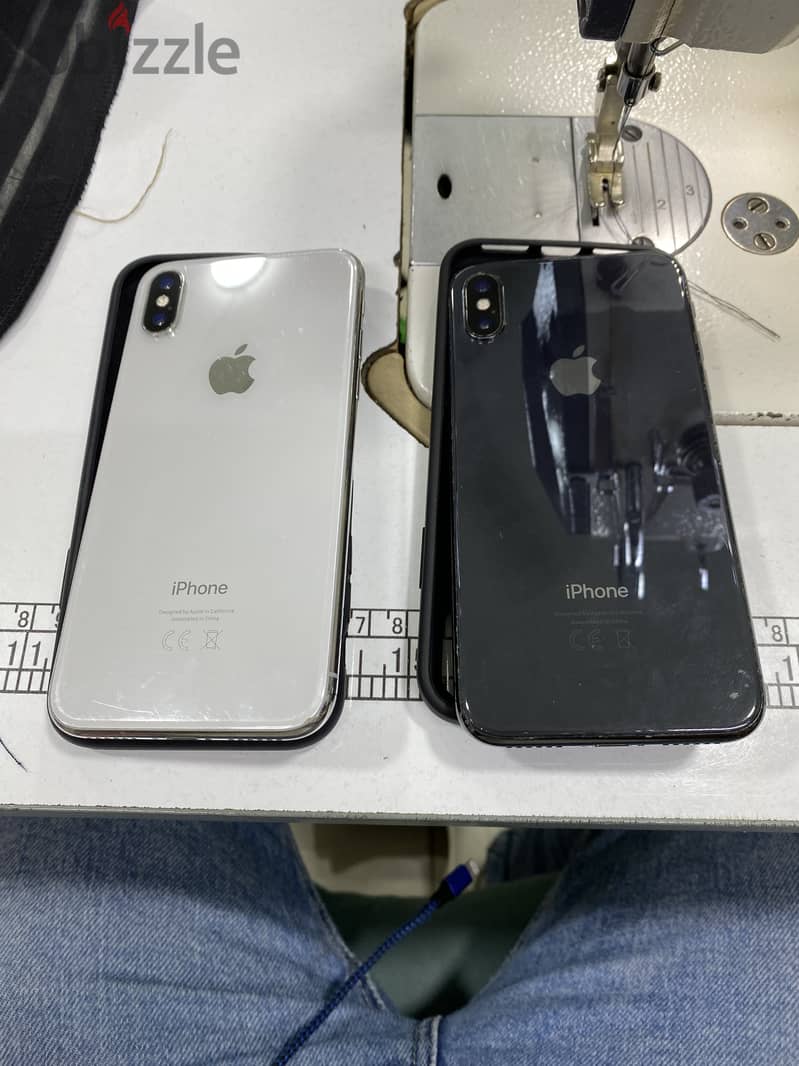 2 iphone X 1