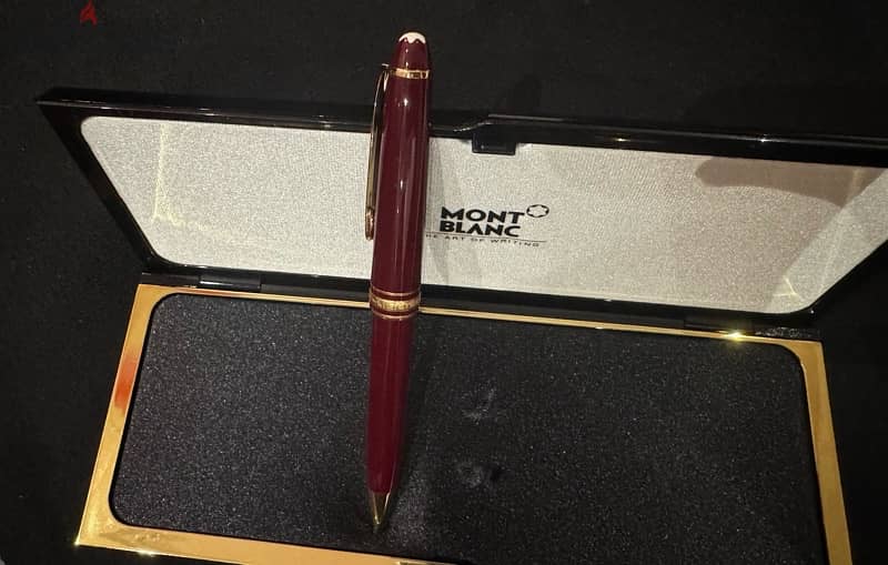 MEISTERSTÜCK GOLD-COATED Mont blanc pen 1