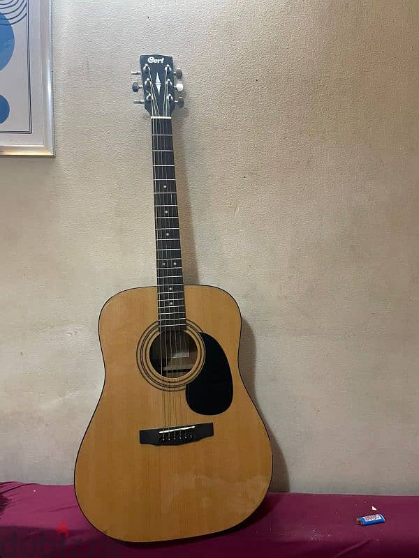 Acoustic guitar cort ad 810 (Used Like New) + Case 0