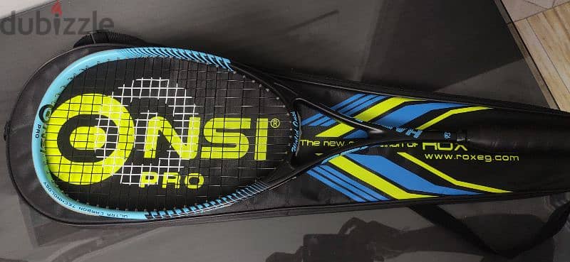 ONSI PRO SQUASH RACKET - HARD 125GRAM 3