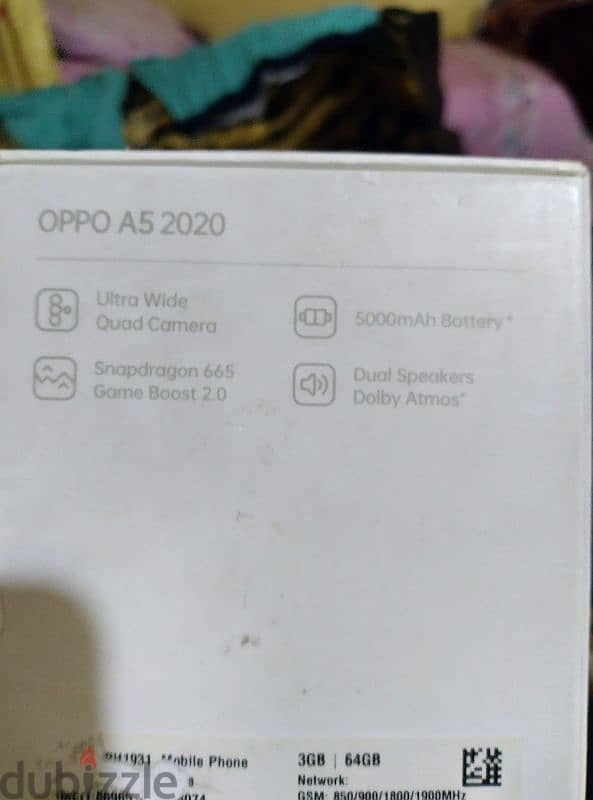 OPPO A5 2020 كسر زيرو حالة الجديد 19