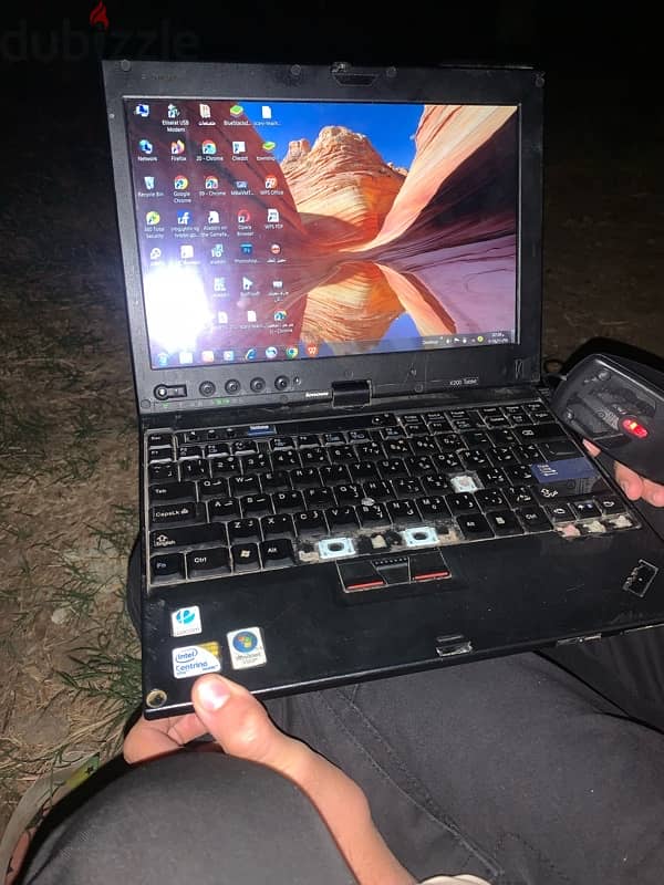 laptop lenovo with charger 3