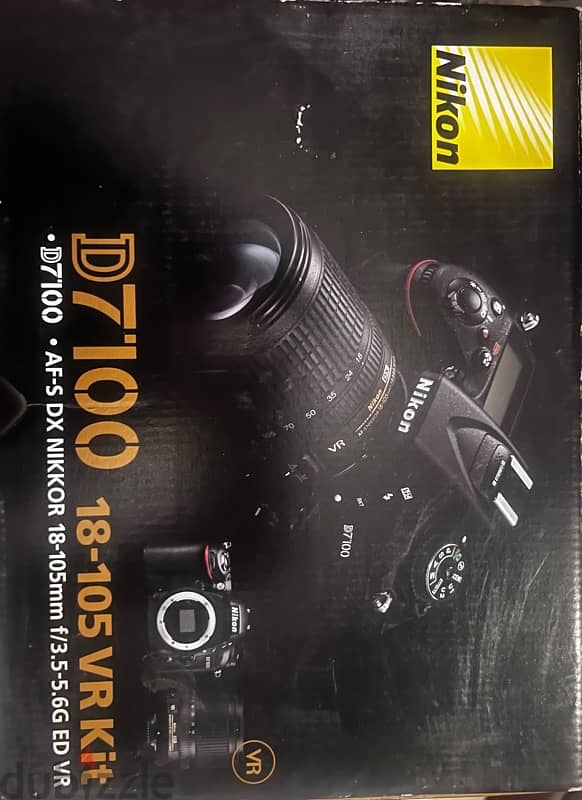 Nikon D7100 + falsh+ free accessories kit 5