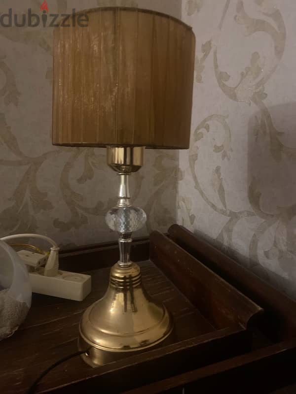 a lamp 0