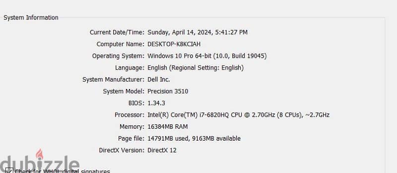 dell precision 3510 4