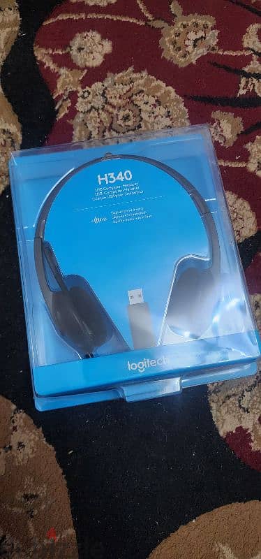 Logitech H340 USB Computer headset 0