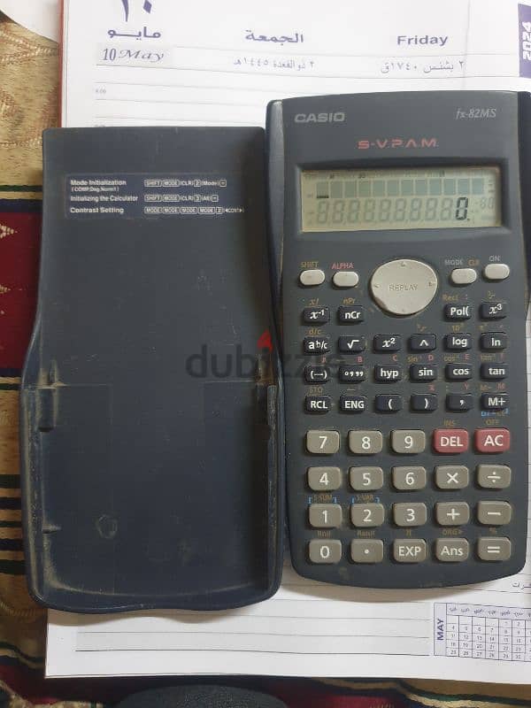 أله حاسبه كاسيو أصلي تايلاندي casio fx-82ms 1