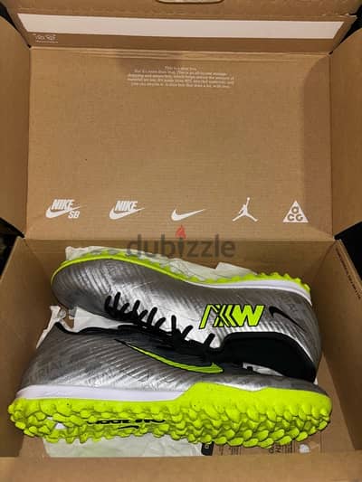 Nike Mercurial Grey New Shoes with box