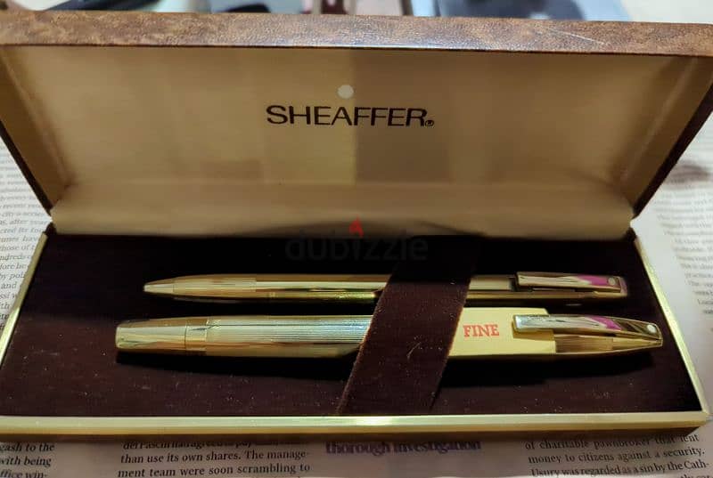 طقم شيفر دهب نوادر Sheaffer 0