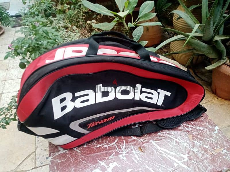 احقيبه مع مضارب تنس Team Line 6 من Babolat - 10