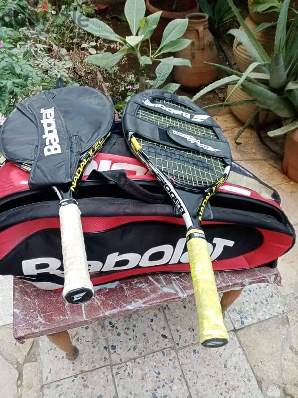 احقيبه مع مضارب تنس Team Line 6 من Babolat - 15