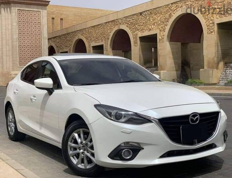 Mazda 3 2015 top line مازدا اعلي فئه فابريكة بالكامل 0