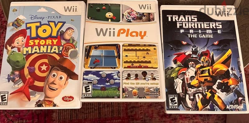 WII console + Accessories + 8 original games 4