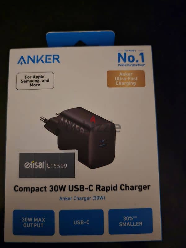 anker 30W IQ super fast charger Original 0