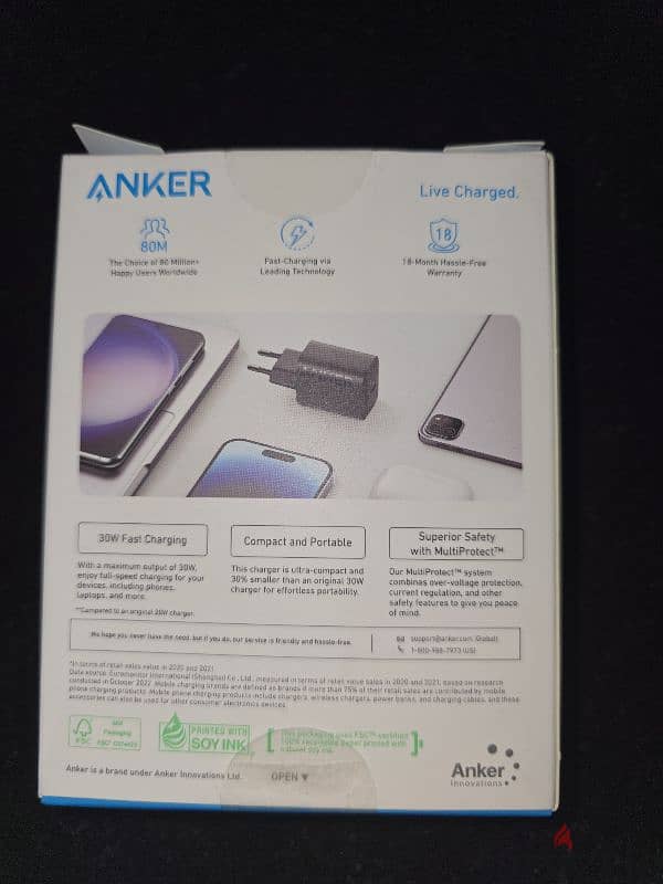 anker 30W IQ super fast charger Original 2