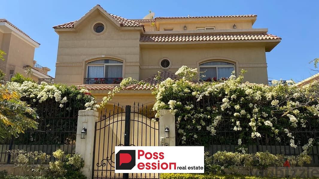 Villa for sale with immediate receipt in El Shorouk, fully delivered compound, La Vista Patio 5 East 0