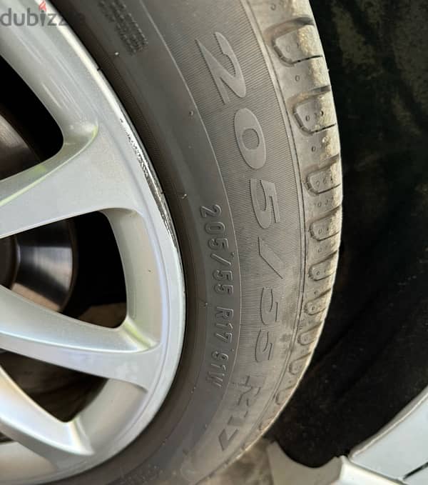 3 tyres Bridgestone 0