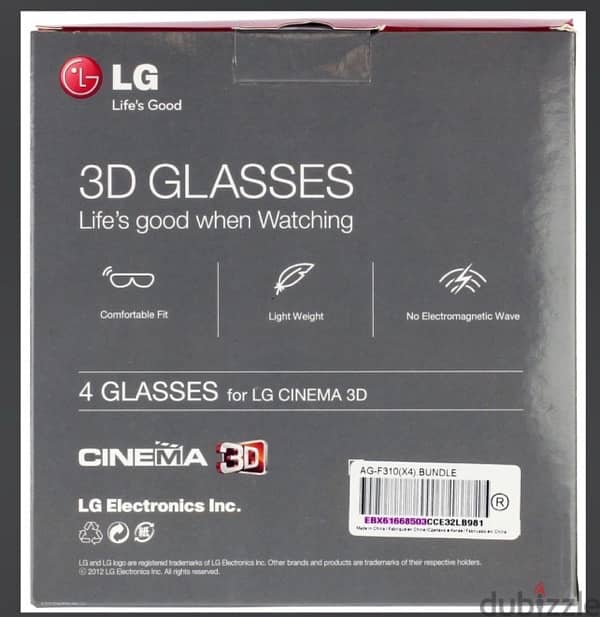 LG 3D Glasses 2