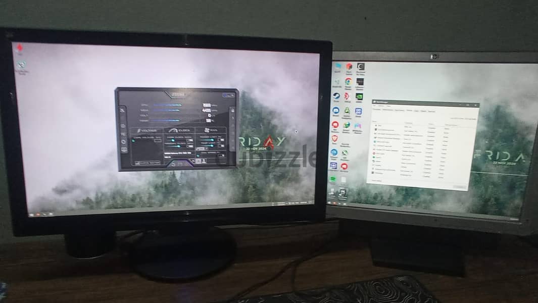 hp 600g1 pro desk جهاز i7 gtx 1060 3