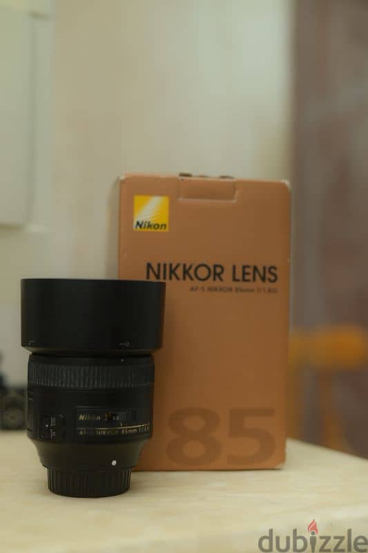 عدسه نيكون 85 فتحه 1.8 g nikon 85 3