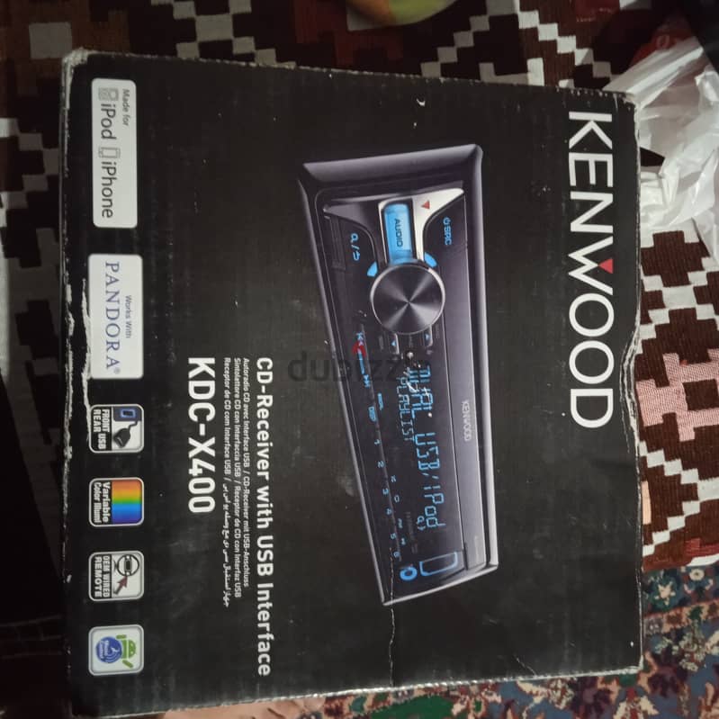 سماعات KENWOOD    و كاسيت سيارة KENWOOD 1