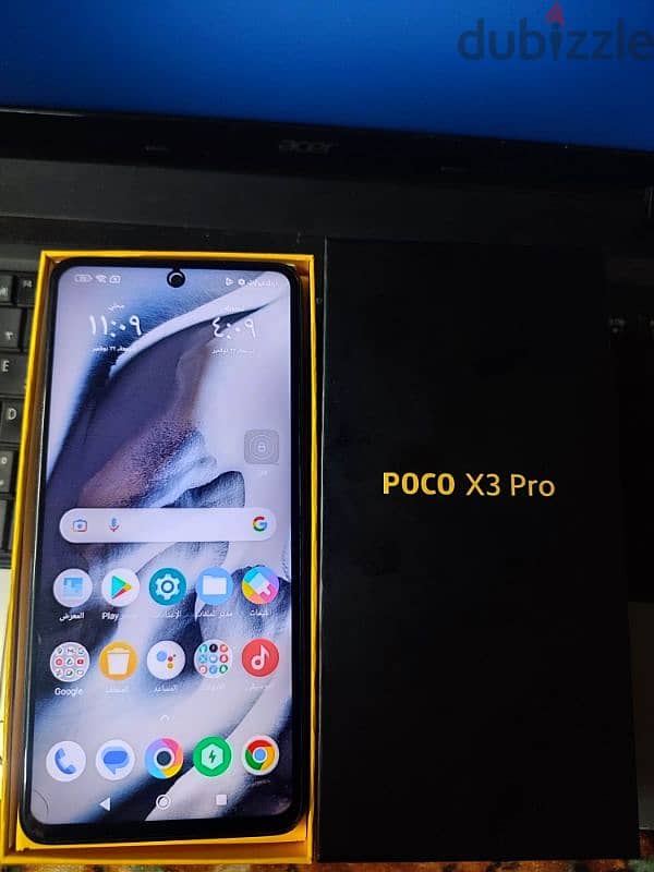 بوكو Poco x3 pro 256 ram 8 0