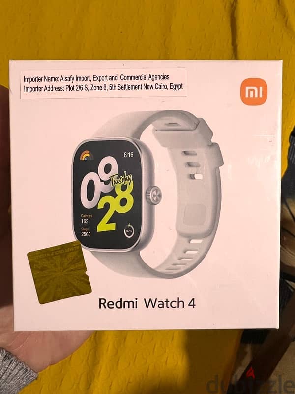 ساعه شاومي جيل رابع Redmi watch 4 0