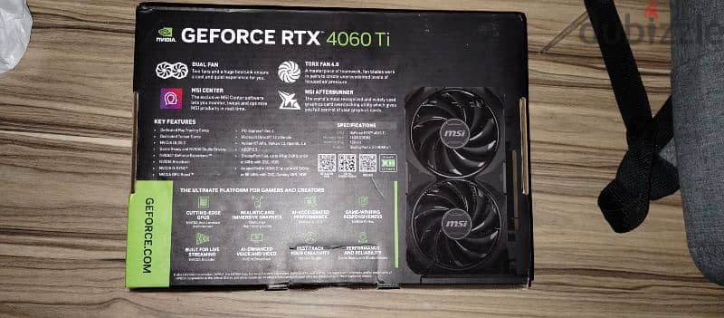 Nvidia Rtx 4060 ti 16 gb OC Msi Ventus Black x2 from Germany 1