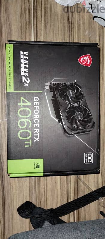 Nvidia Rtx 4060 ti 16 gb OC Msi Ventus Black x2 from Germany 3