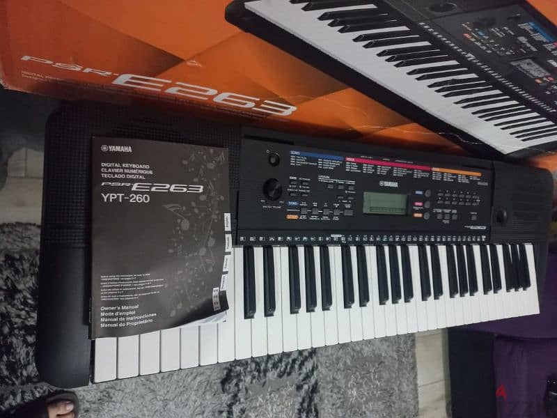 Yamaha psr e263 0