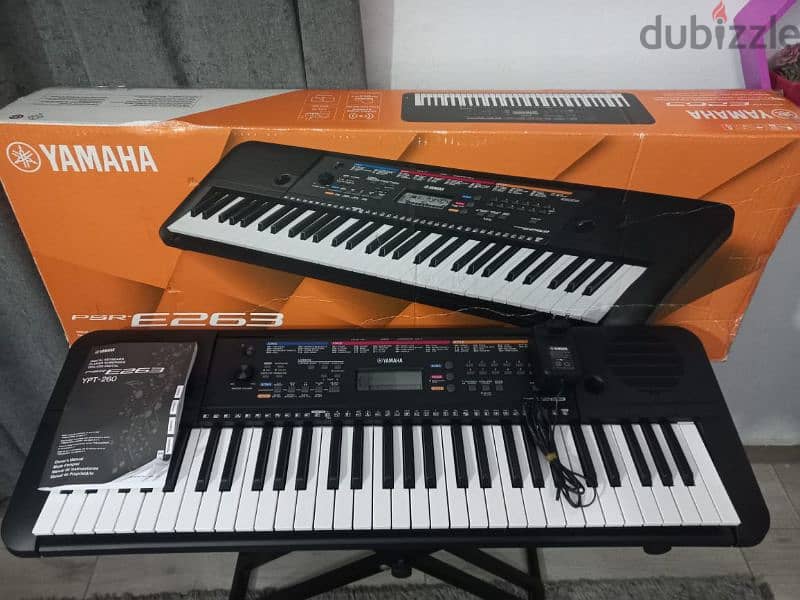 Yamaha psr e263 5