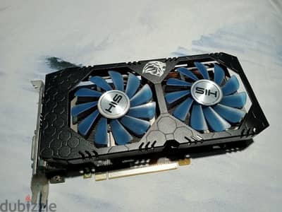 كارت شاشة HIS Rx 570 4gb مستعمل