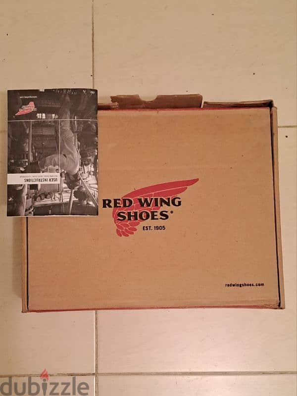 Red Wing Shoes 3218 8 inch Safety Boot Made in USA 6