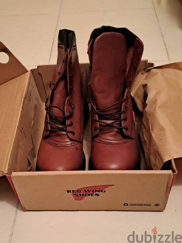 Red Wing Shoes 3218 8 inch Safety Boot Made in USA 5