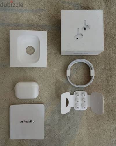 سماعة Airpods pro جيل تاني زيرو متبرشمة بضمانها و علبتها و فاتورتها