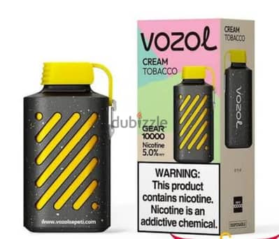 CREAM TOBACCO VOZOL 10000 PUFF