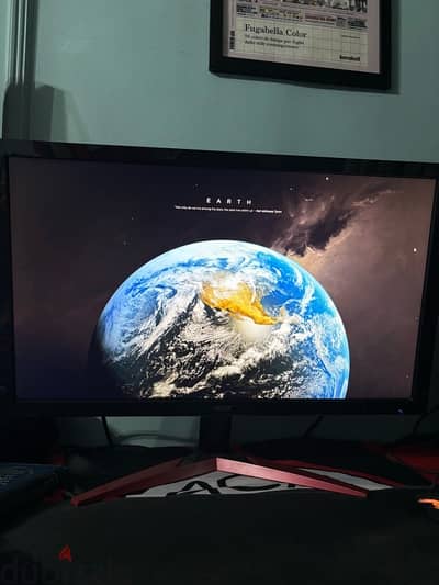 Acer 24 inch KG241Q Sbiip TN 165Hz 0.5MS Gaming Monitor