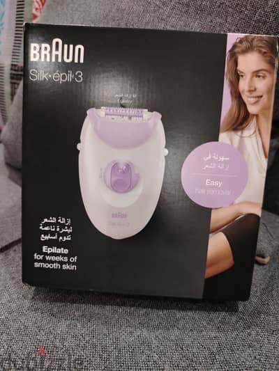 Braun silk. epil 3 للبيع