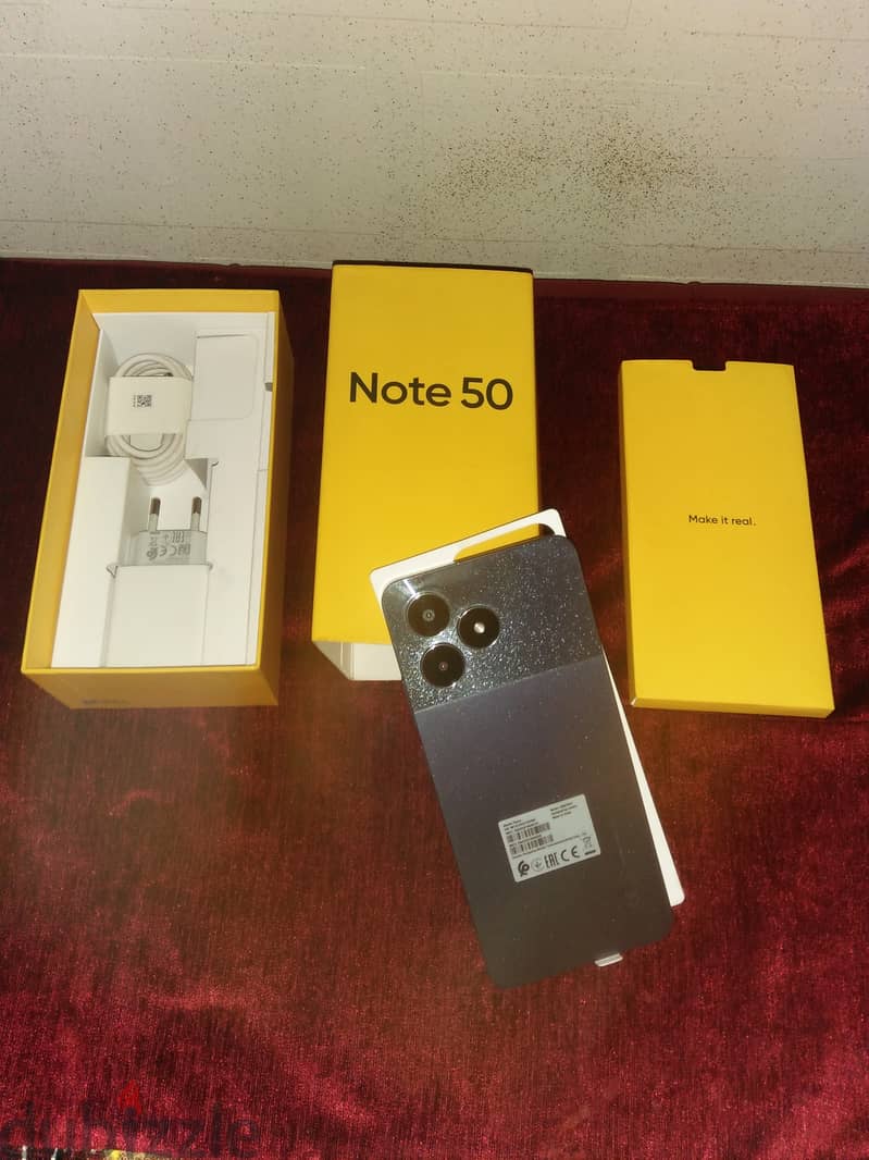 Realmi note 50  موبايل ريلمي نوت ٥٠ كسر زيرو 0