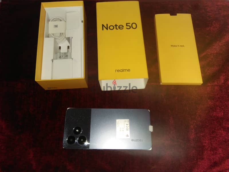 Realmi note 50  موبايل ريلمي نوت ٥٠ كسر زيرو 1