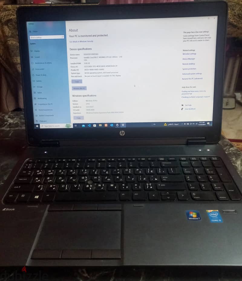 zbook i7 g2 4810MQ 0