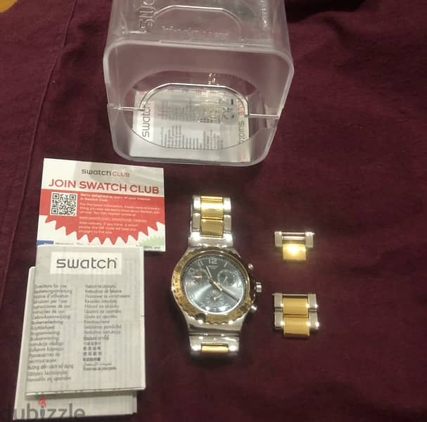 original swatch two tone in a very good condition like new 4