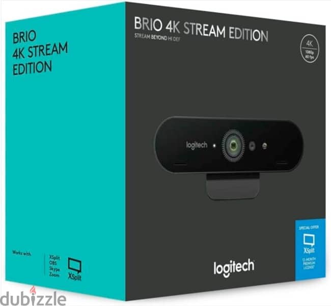 Brio Logitech 4K - كاميرا بريو بالعلبة 1