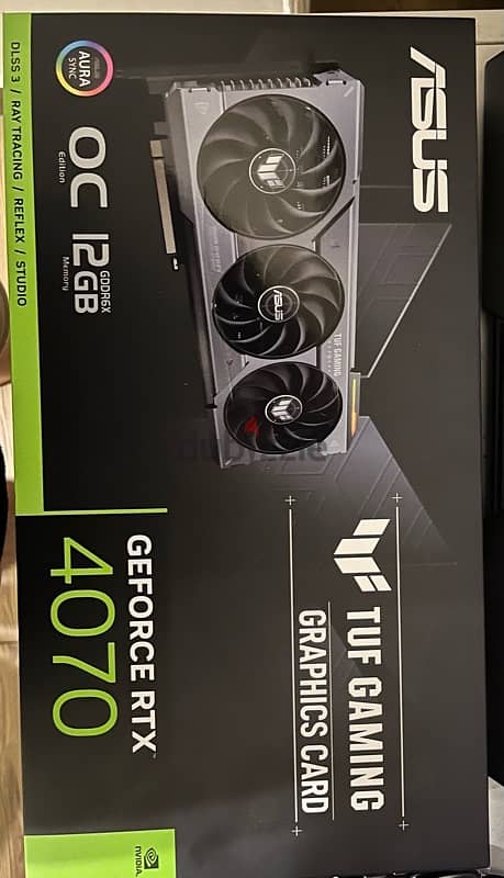 ASUS TUF RTX 4070 12GB 0