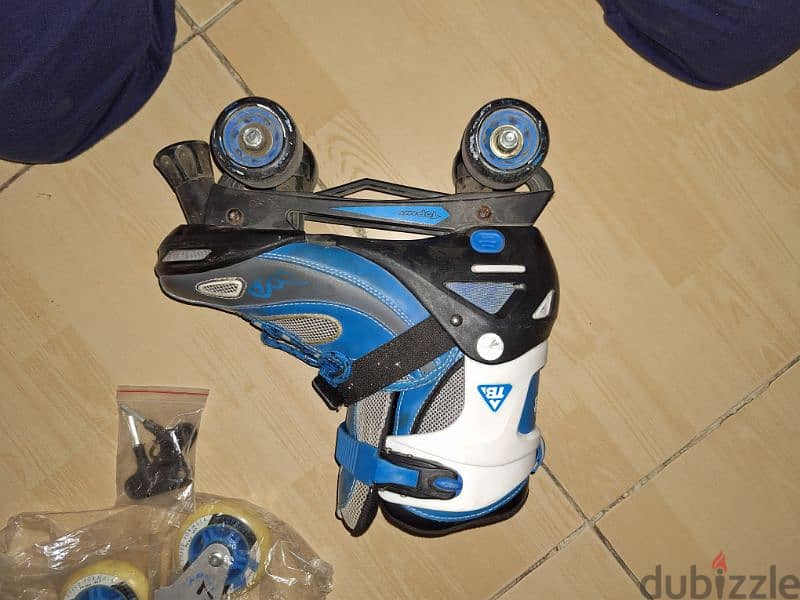 TB roller skate shoes with adjustable 2 roller size 41 2